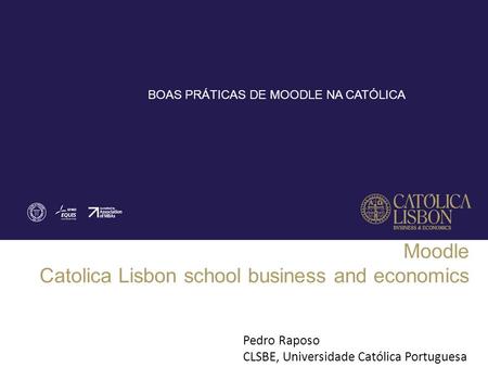 Catolica Lisbon school business and economics