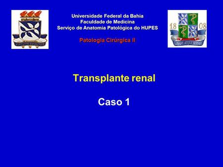 Transplante renal Caso 1