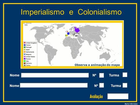 Imperialismo e Colonialismo