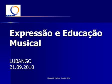 Expressão e Educação Musical LUBANGO