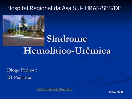 Síndrome Hemolítico-Urêmica
