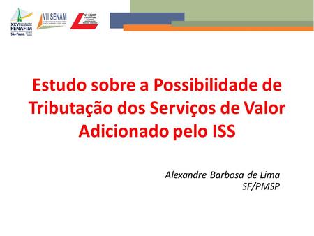 Alexandre Barbosa de Lima SF/PMSP