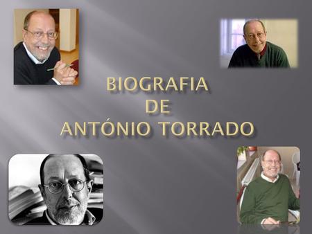 Biografia de António Torrado