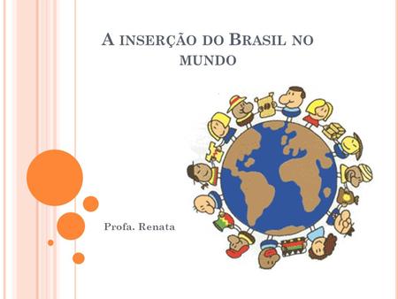 A inserção do Brasil no mundo