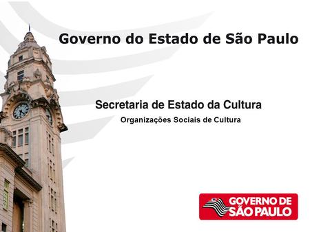 Organizações Sociais de Cultura. As Organizações Sociais Como surgiu: Surgiu no mandato do ministro Bresser Pereira em 1997, como estratégia central do.