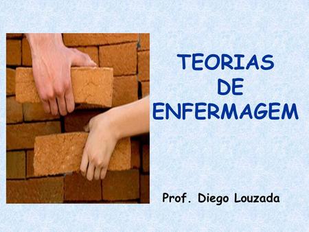 TEORIAS DE ENFERMAGEM Prof. Diego Louzada.
