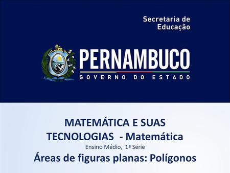 MATEMÁTICA E SUAS TECNOLOGIAS - Matemática