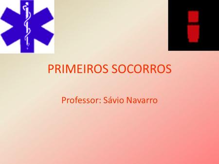 Professor: Sávio Navarro