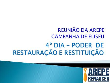 REUNIÃO DA AREPE CAMPANHA DE ELISEU