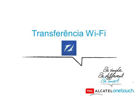 Transferência Wi-Fi.