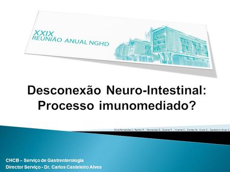 Desconexão Neuro-Intestinal: Processo imunomediado?