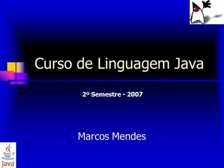 Curso de Linguagem Java