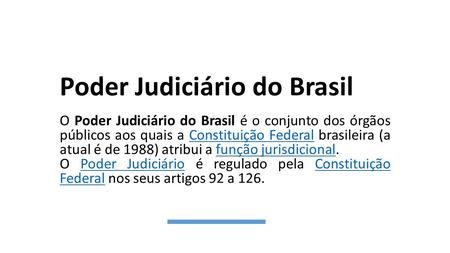Poder Judiciário do Brasil