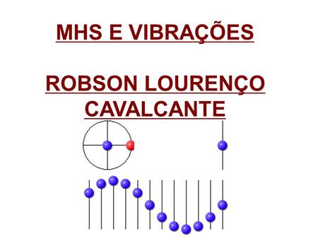 MHS E VIBRAÇÕES ROBSON LOURENÇO CAVALCANTE.