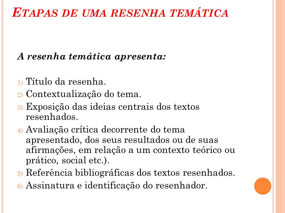 Slide abnt