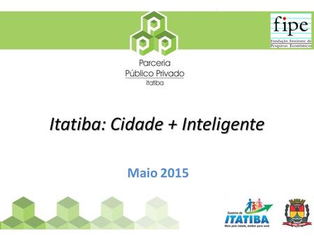 Itatiba: Cidade + Inteligente