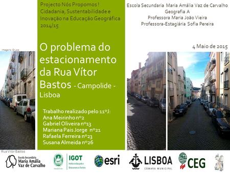 O problema do estacionamento da Rua Vítor Bastos - Campolide -Lisboa