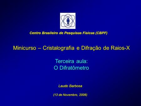 Laudo Barbosa (13 de Novembro, 2006)