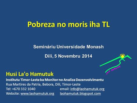Semináriu Universidade Monash