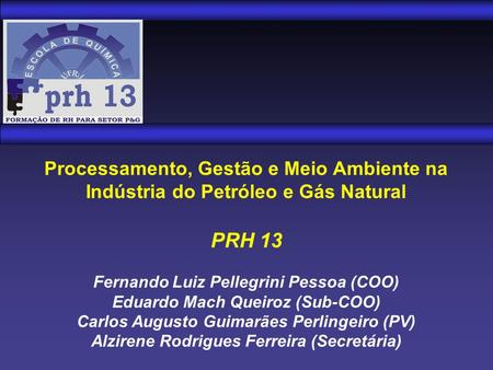 PRH 13 Fernando Luiz Pellegrini Pessoa (COO)