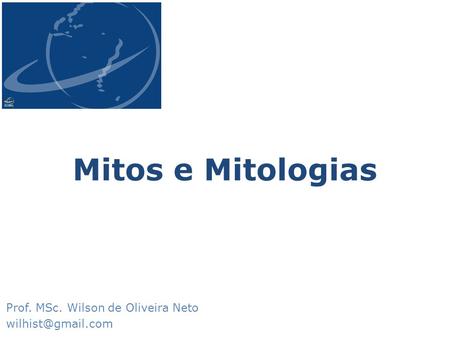 Prof. MSc. Wilson de Oliveira Neto