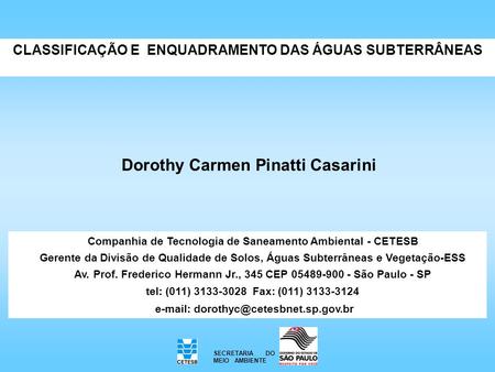 Dorothy Carmen Pinatti Casarini