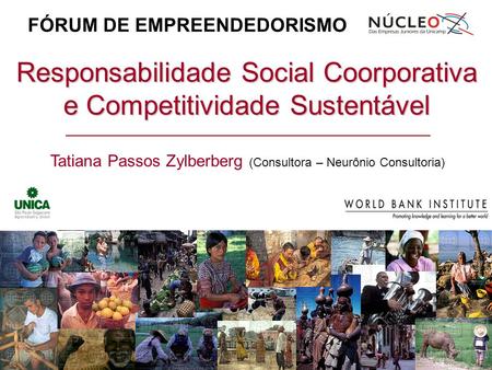 Responsabilidade Social Coorporativa e Competitividade Sustentável