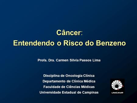 Câncer: Entendendo o Risco do Benzeno