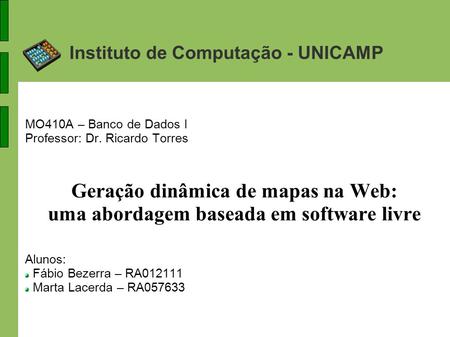 Instituto de Computação - UNICAMP
