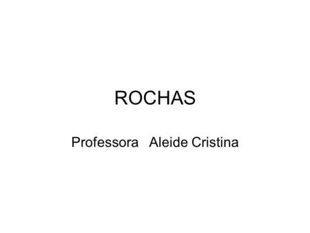 Professora Aleide Cristina