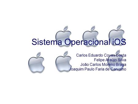 Sistema Operacional iOS