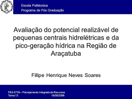 Fillipe Henrique Neves Soares