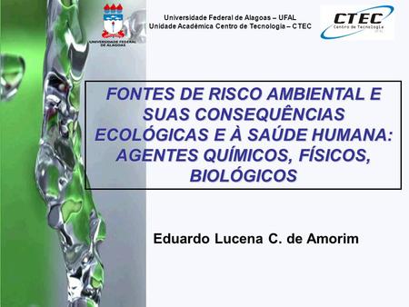 Universidade Federal de Alagoas – UFAL