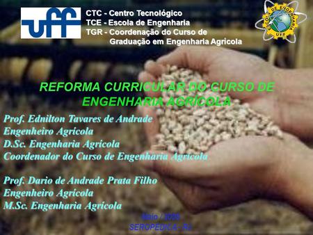 REFORMA CURRICULAR DO CURSO DE