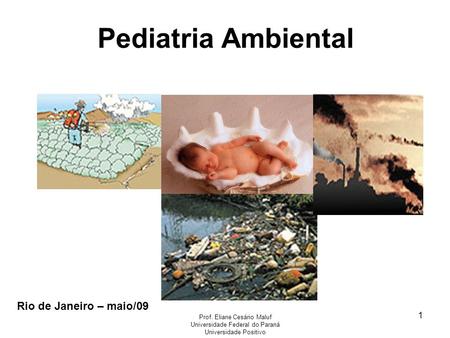 Pediatria Ambiental Rio de Janeiro – maio/09