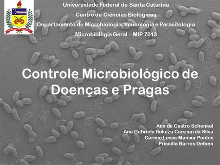 Controle Microbiológico de Doenças e Pragas