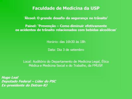Faculdade de Medicina da USP