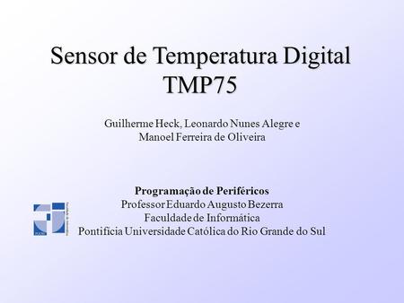 Sensor de Temperatura Digital TMP75