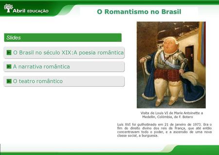 O Romantismo no Brasil Slides