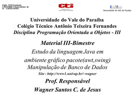 Material III-Bimestre Wagner Santos C. de Jesus