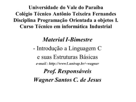 Wagner Santos C. de Jesus