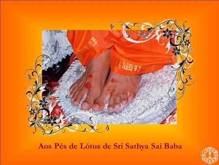 Aos Pés de Lótus de Sri Sathya Sai Baba