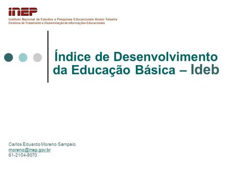 Índice de Desenvolvimento da Educação Básica – Ideb