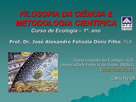 FILOSOFIA DA CIÊNCIA & METODOLOGIA CIENTIFICA