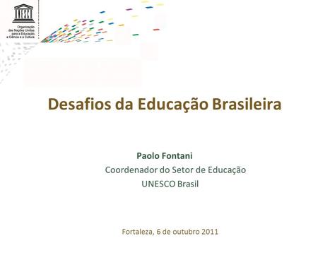 Desafios da Educação Brasileira