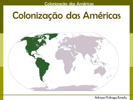 Colonização das Américas