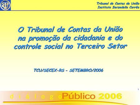 TCU/SECEX-RS - SETEMBRO/2006