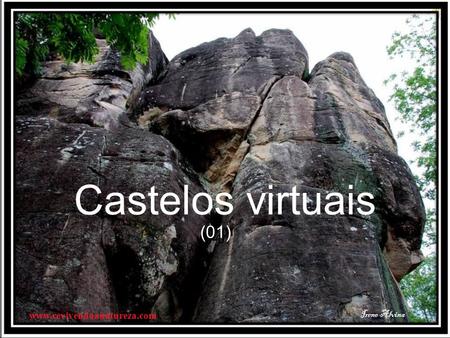 Castelos virtuais (01) 01 01 www.revivendoanatureza.com Irene Alvina.