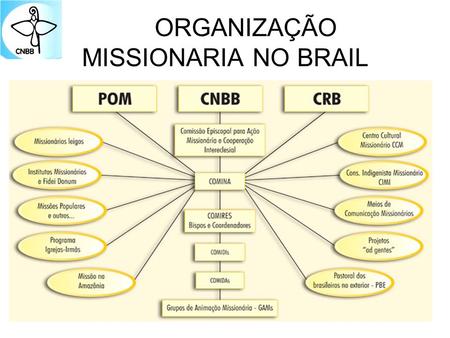 ORGANIZAÇÃO MISSIONARIA NO BRAIL