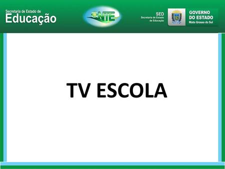 TV ESCOLA.